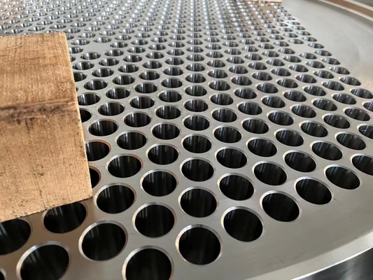 SGS titanium beklede stalen plaat Gr5 Gr7 Gr9 Gr12 aluminium buisplaat warmtewisselaar