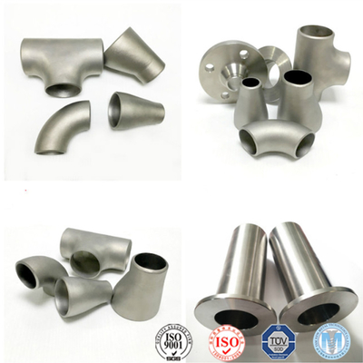 Gr9 Gr12 titanium pijpfitting GR1 Gr2 Gr5 Gr7 titanium ellebogen