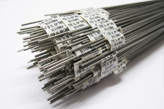 ERTi1 ERTi2 ERTi5 Titanium Legering Titanium Lasstaven Draden Voor TIG MIG Lassen