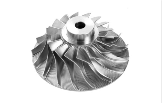 Gr1 Gr2 Gr5 Gr7 CNC-bewerkingsonderdelen van titaniumlegering Titanium waaiers