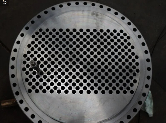 UNS 6625 8825 warmtewisselaar buisplaat GR70 304L 316L nikkel buisplaat