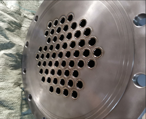 Het Nikkel Bekleed Staal 5000mm Warmtewisselaar Tubesheet van ASTM B898
