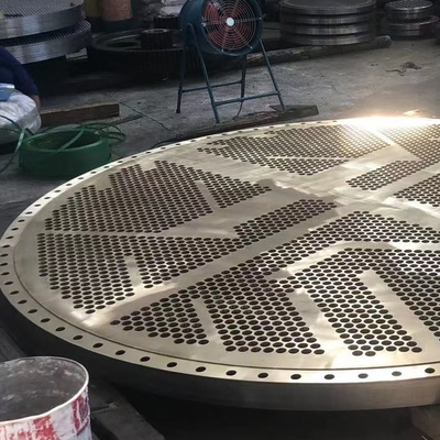 12mm Warmtewisselaar van de Buisbladen van de Koper de Beklede Plaat ASTMB432 Exploderende
