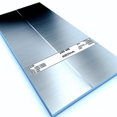 Lengte 100mm-6000mm ASME SB898 Standaard Titanium Beklede Plaat met 2207 Bekledingsmetaal Grade voor Corrosiebestendige Oplossingen