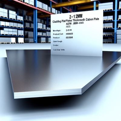 2-12mm Titanium Beklede Plaat / Koolstofstalen Plaat Vervaardigd met ASTM B898 Productiecode voor Zware Machines