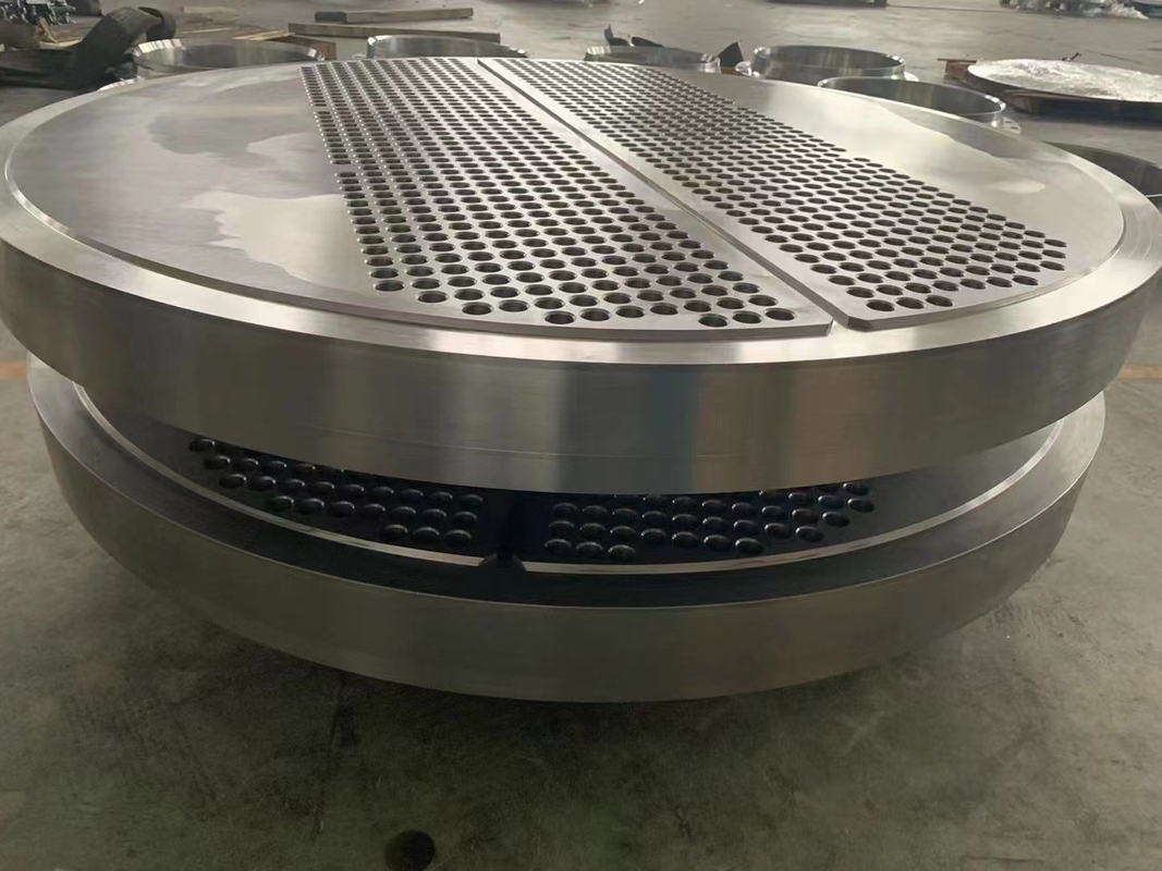 Gr1 Gr2 titanium koolstofstalen bekledingsplaat SA 516 Gr70 warmtewisselaar buisplaat