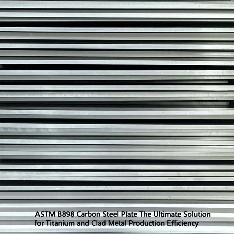 ASTM B898 Koolstofstalen Plaat: De Ultieme Oplossing voor Efficiëntie in de Productie van Titanium en Beklede Metalen